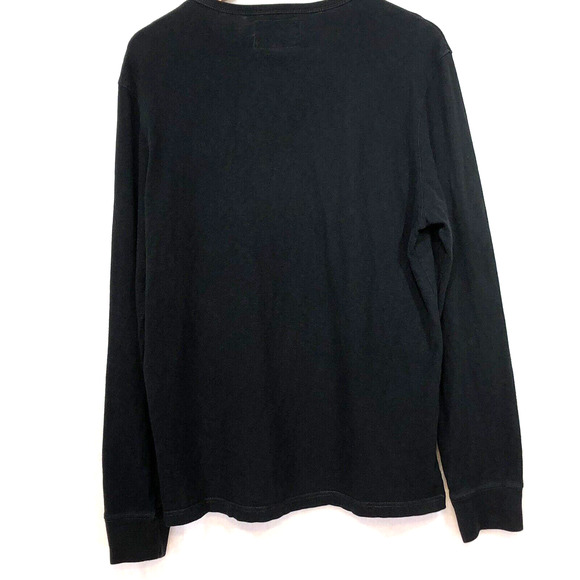 American Eagle Outfitters Mens Size Large Embroidered Logo Eagle Long Sleeve Tee - Picture 4 of 8